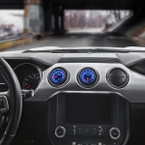 Elite 10 Color Series Dual Air Vent Gauge Package for 2015-2023 Ford Mustang Installed