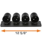 Universal Quad Gauge Swivel Dashboard Pod Specs