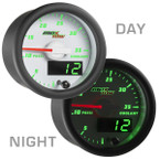 2-1/16" White & Green MaxTow 35 PSI Coolant Pressure Gauge Kit