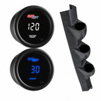 10 Color Digital Series Triple Gauge Package for 1987-1992 Chevrolet Camaro Convertible