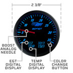 3in1 Combo Gauge Features