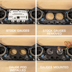 Pod Installation to Panel of 2015-2021 Ford Mustang GT Performance Package