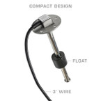 8" Fuel Level Sensor Kit - Compact Design