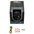 Black 7 Color 3 3/4 Tachometer w/ Shift Light Unboxed