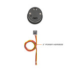 10 Color Digital Clock Parts & Wiring Schematic