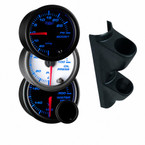 7 Color Series Dual Gauge Package for 2008-2014 Subaru Impreza WRX