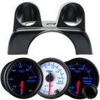 7 Color Series Dual Steering Column Gauge Package for 2003-2009 Dodge Ram Cummins