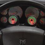 2003-2009 Dodge Ram Cummins Steering Column Pod Installed