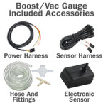 Boost/Vacuum Gauge Included Accessories