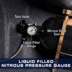 Liquid Filled Gauge Installed to Nitrous Tank