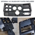 Optional A/C Block Off Plates Included