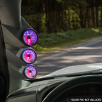White 7 Color 3 Gauge Diesel Set | Boost, Pyrometer EGT & Fuel Pressure