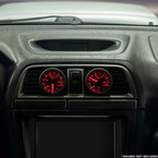 Front Center Air Vent Dual Gauge Pod for 2002-2004 Subaru Impreza WRX Installed