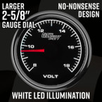 No-Nonsense Design - White LED Illumination
