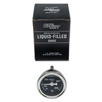 Liquid Filled Black Mechanical Temperature Gauge