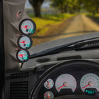 MaxTow Match Triple Gauge Package for 2003-2009 Dodge Ram Cummins