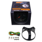 Black 7 Color 3-3/8" 10,000 RPM In-Dash Tachometer Gauge Unboxed