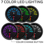 Black 7 Color Series LED Lighting