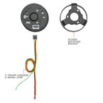 In-Dash Tachometer Parts & Wiring Schematic