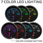 Black 7 Color Series LED Lighting