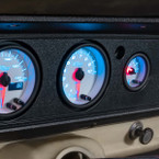 White 7 Color 3-3/8" 10,000 RPM In-Dash Tachometer Gauge Installed