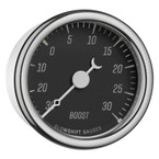 Classic Black Series 30 PSI Boost/Vacuum Gauge
