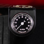 Classic Black Series Oil Pressure Gauge Installed