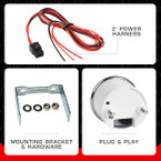 Parts Included with Classic Series Volt Gauge