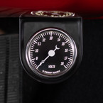 Classic Black Series Volt Gauge Installed