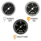 Classic Black Series Fuel Level Gauge Backlighting