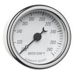 Classic White Series Water Temperature Gauge