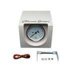 Classic White Series 3-3/8" In-Dash Tachometer Gauge Unboxed