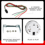 Parts Included with Classic Series Speedometer Gauge