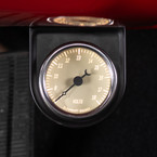 Classic Antique White Series Volt Gauge Installed