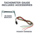 Included Accessories with 3-3/8" Tachometer Gauge