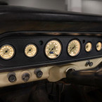 Classic Antique White Series Cluster Dashboard Panel Gauge Package for 1967-1972 Ford F-100