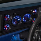 Black 7 Color 6 Gauge Set Installed