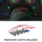 Turn Signals, High Beams & Check Engine Indicator Lights Included
