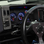 Black 7 Color Series Gauges Installed to 1986-1993 GMC S15 Sonoma