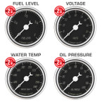 Recommended Fuel Level, Voltage, Water Temperature & Oil Pressure Gauges