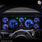 7 Color Series Gauges Installed to the 84-87 Buick Regal & Grand National