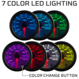 White 7 Color LED Lighting