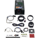 GlowShift 3in1 Black Face Boost w/ Digital Exhaust Temp & Temperature Gauge Unboxed