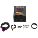 GlowShift Black 7 Color 100 PSI Fuel Pressure Gauge Unboxed