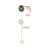 7 Color Series Vacuum Gauge Parts & Wiring Schematic