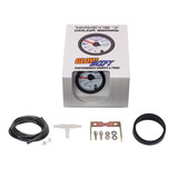 GlowShift White 7 Color 30 PSI Turbo Boost/Vacuum Gauge Unboxed