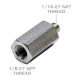 1/16-27 NPT Universal Transmission Test Port Extender