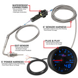 Wiring Schematic for MaxTow Pyrometer Exhaust Gas Temp Gauge