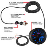 MaxTow Pressure Gauge Wiring Schematic