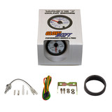 GlowShift White 7 Color Oil Temperature Gauge Unboxed